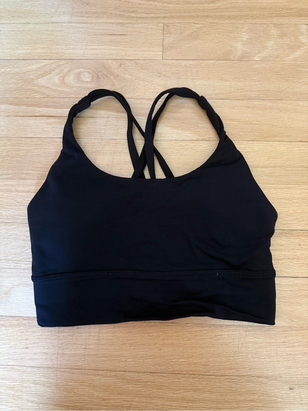 lululemon athletica Black Strappy Sports Bra